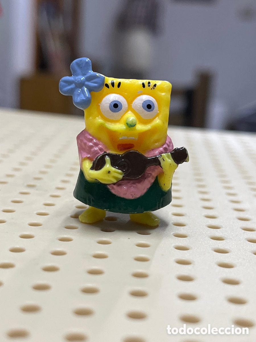 Figuras de goma Kinder: Figura de Bob Esponja - Foto 1