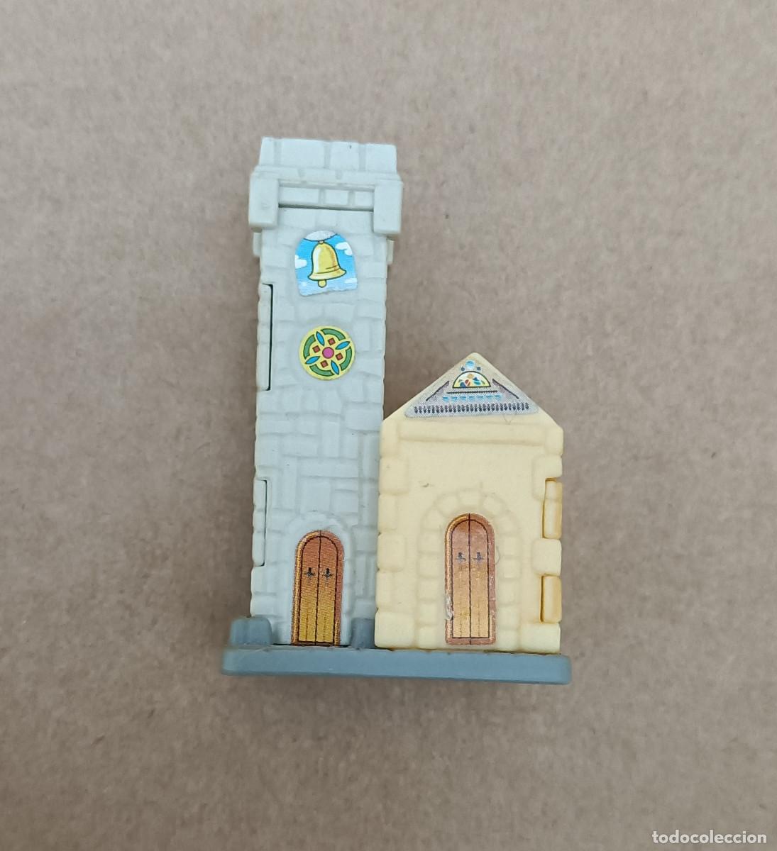 Figuras de Goma Kinder: casa escala miniatura montable k99 kinder arquitectura edificio a&ntilde;os 90 desmontable torre