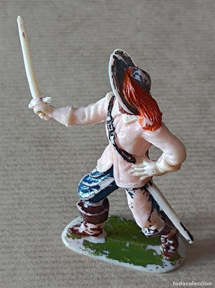 Figuras de Goma y PVC: FIGURA MOSQUETERO DE PL&Aacute;STICO FABRICANTE JECSAN SERIE MOSQUETEROS
