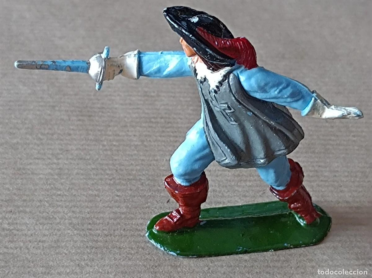 Figuras de Goma y PVC: FIGURA MOSQUETERO DE PL&Aacute;STICO FABRICANTE JECSAN SERIE MOSQUETEROS