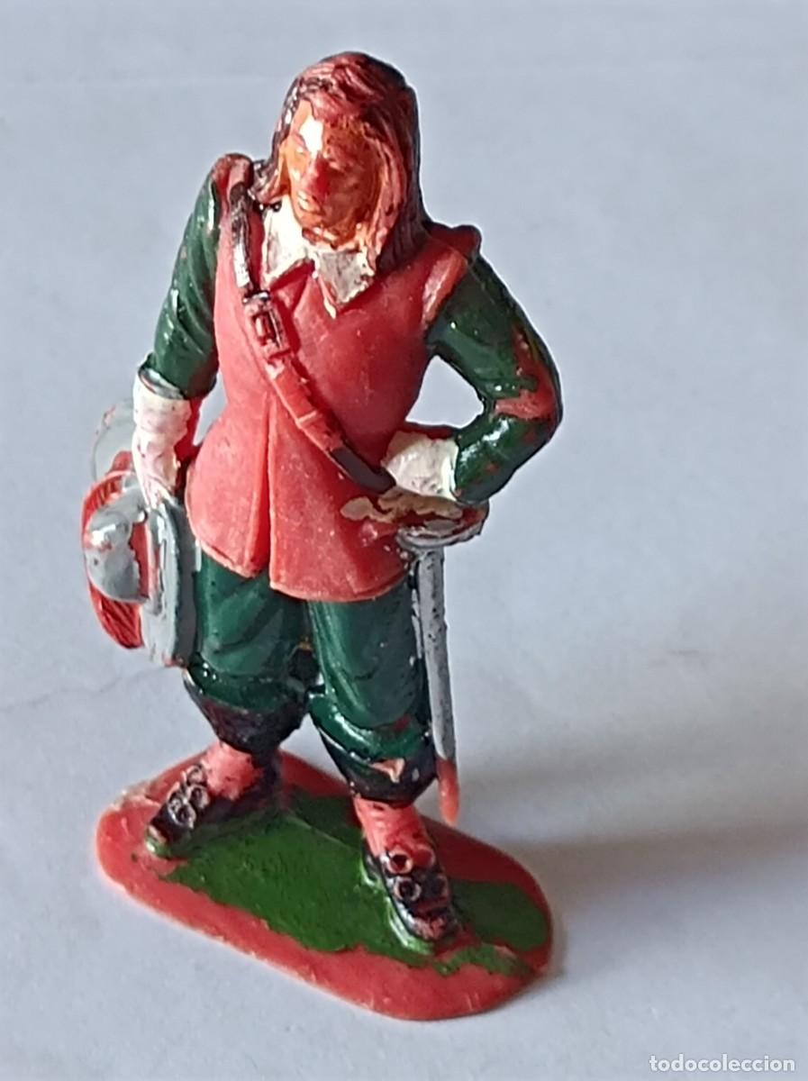 Figuras de Goma y PVC: FIGURA MOSQUETERO DE PL&Aacute;STICO FABRICANTE JECSAN SERIE MOSQUETEROS