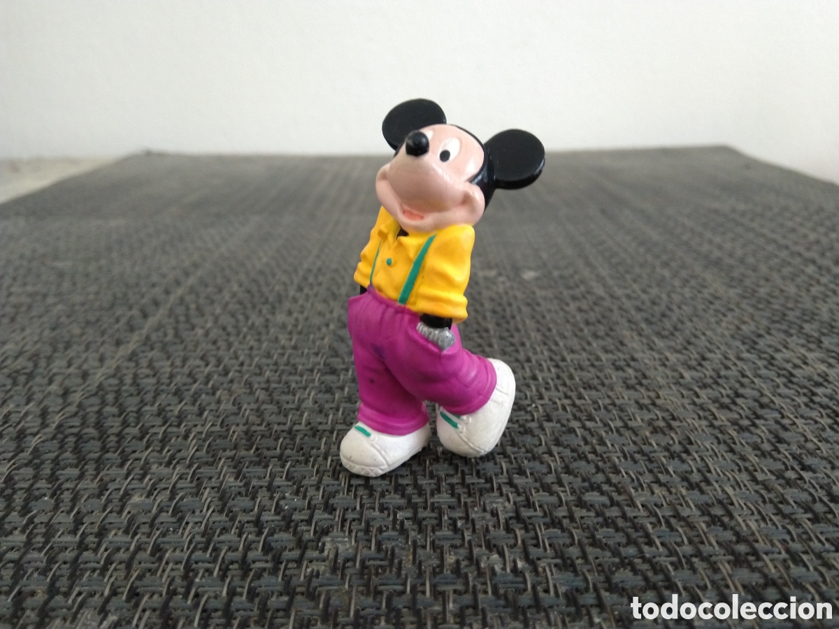 Figuras de Borracha e PVC: FIGURA PVC MICKEY MOUSE WALT DISNEY DIBUJOS ANIMADOS MANOS BOLSILLOS PANTALONES CON TIRANTES