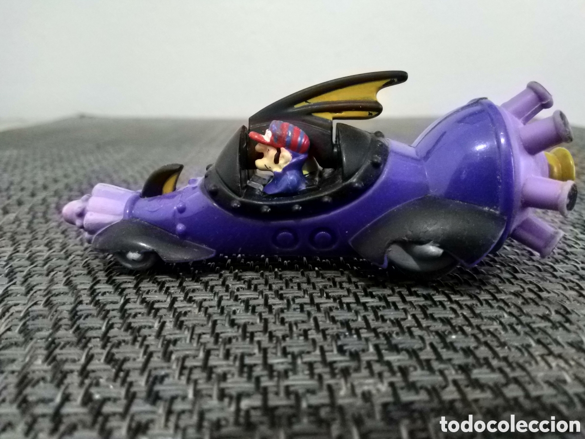 Figuras de Goma y PVC: FIGURA PVC PIERRE NODOYUNA COCHE HANNA BARBERA DIBUJOS ANIMADOS DICK DASTARDLY RISITAS PATAN
