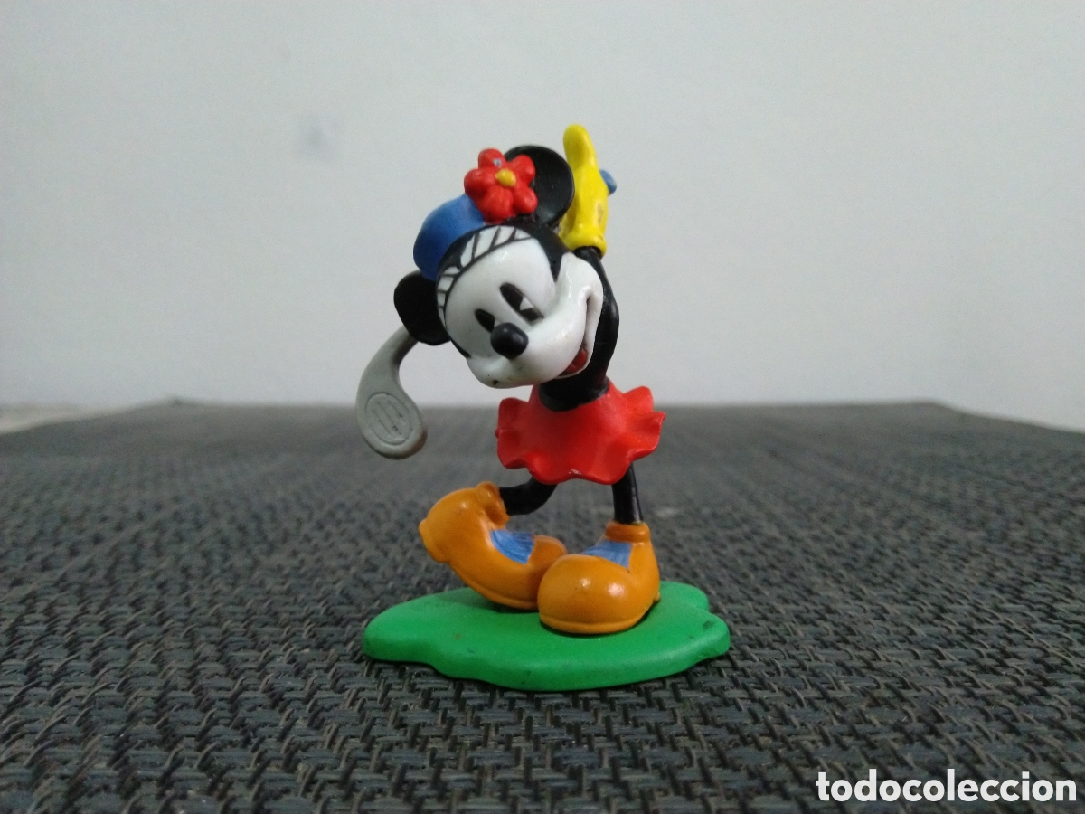Figuras de Goma y PVC: FIGURA PVC MINNIE GOLF GOLFISTA PALO MOUSE LARGO WALT DISNEY DIBUJOS ANIMADOS