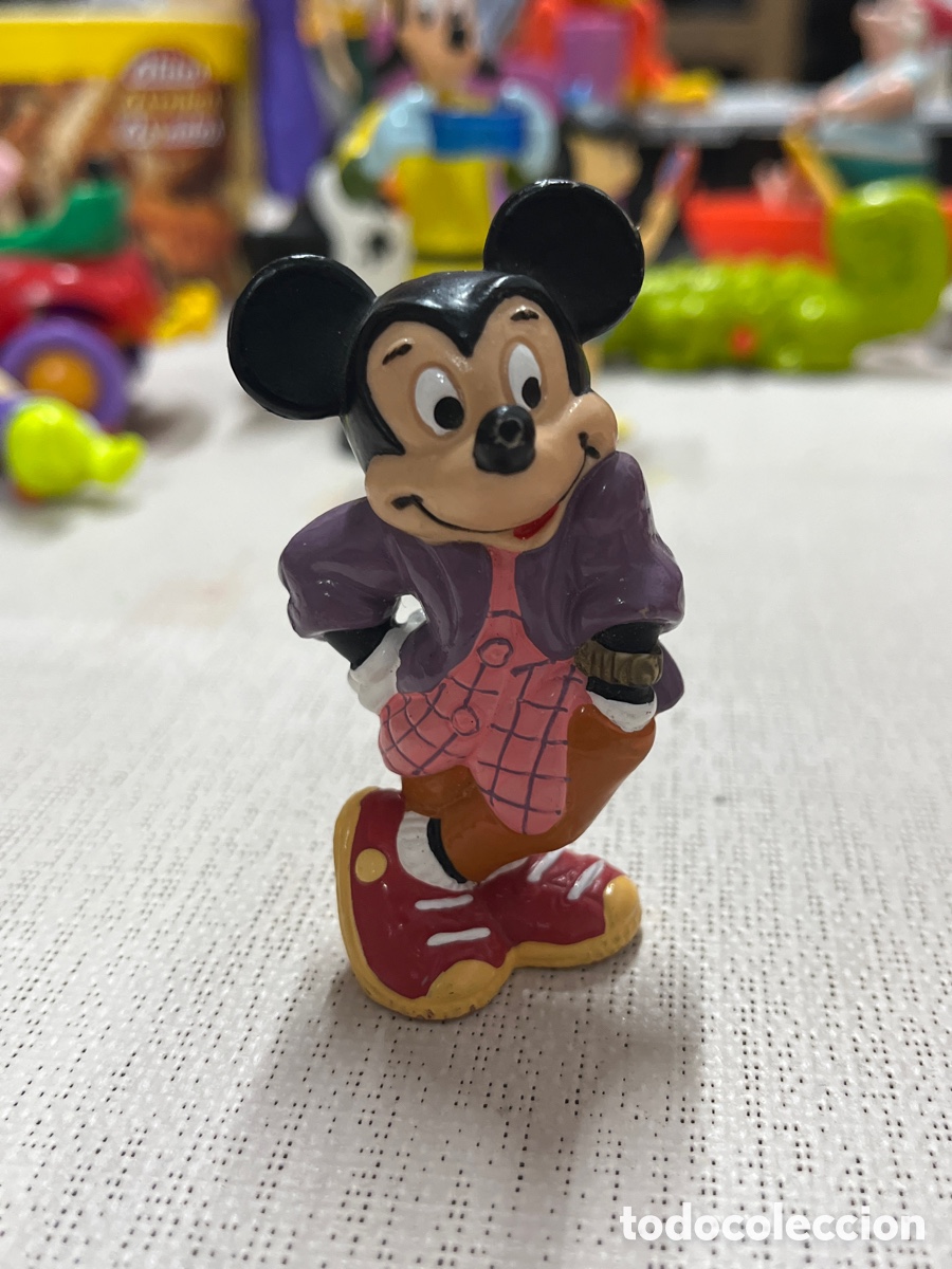 Figuras de Goma y PVC: Figura PVC Mickey Mouse (1988)