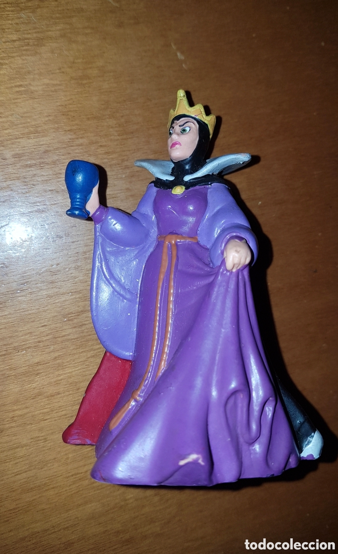 Figuras de Goma y PVC: Figura pvc goma maciza madrastra de Blancanieves Bullyland pintada a mano mu&ntilde;eco colecci&oacute;n dibujos