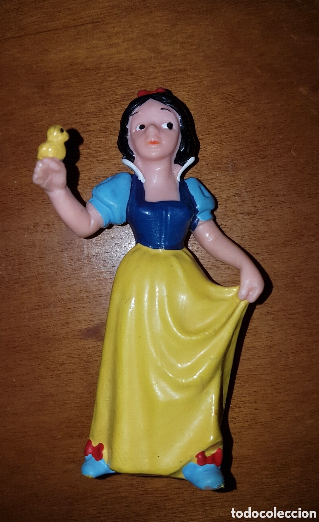 Figuras de Goma y PVC: Figura pvc goma Blancanieves mu&ntilde;eco colecci&oacute;n dibujos animados a&ntilde;os 80