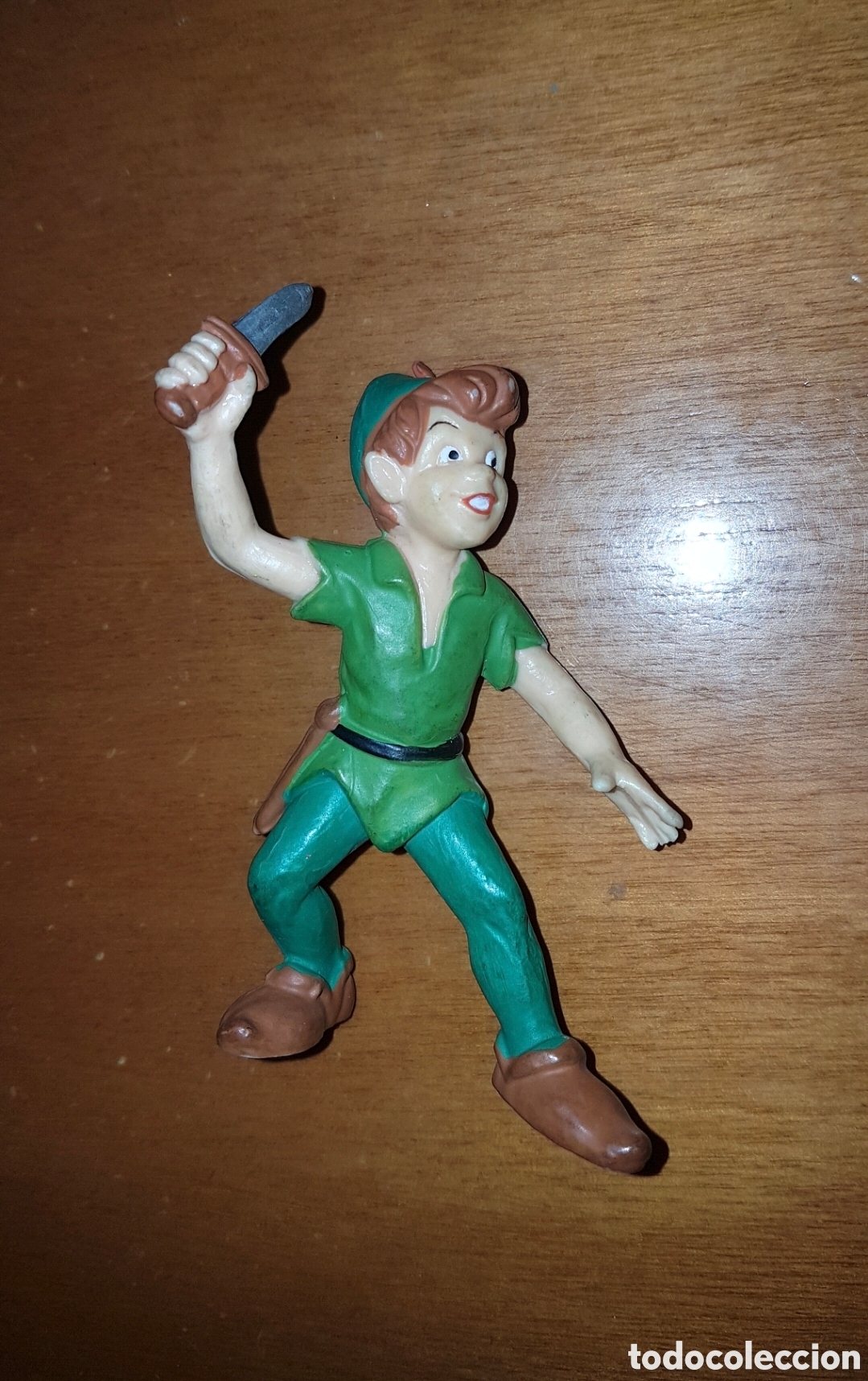 Figurines en Caoutchouc et PVC: Figura pvc goma Peter Pan Bullyland Disney mu&ntilde;eco dibujos animados colecci&oacute;n
