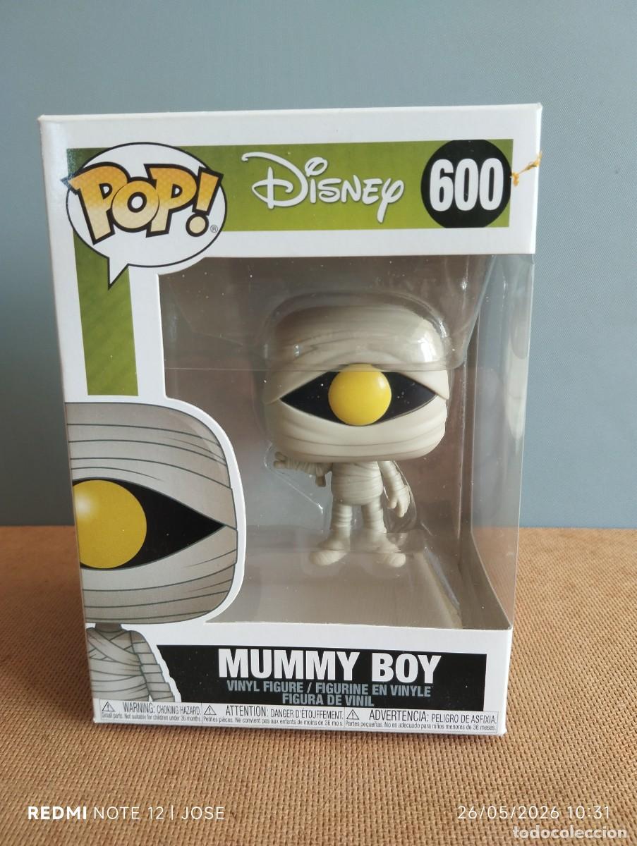 Figuras de Goma y PVC: Figura funko pop 600 mummy boy. -606
