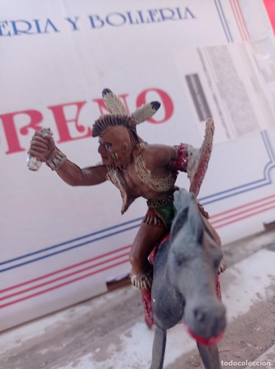 Figuras de Goma y PVC: Indio a caballo de lafredo