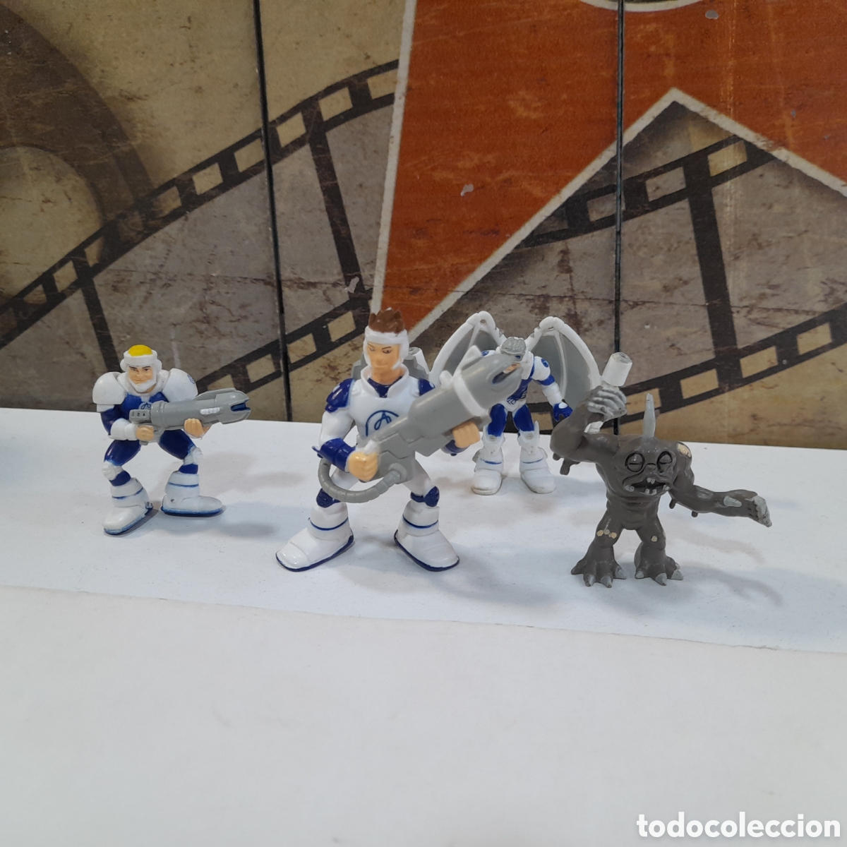 Figuras de Goma y PVC: Lote figuras Actimel