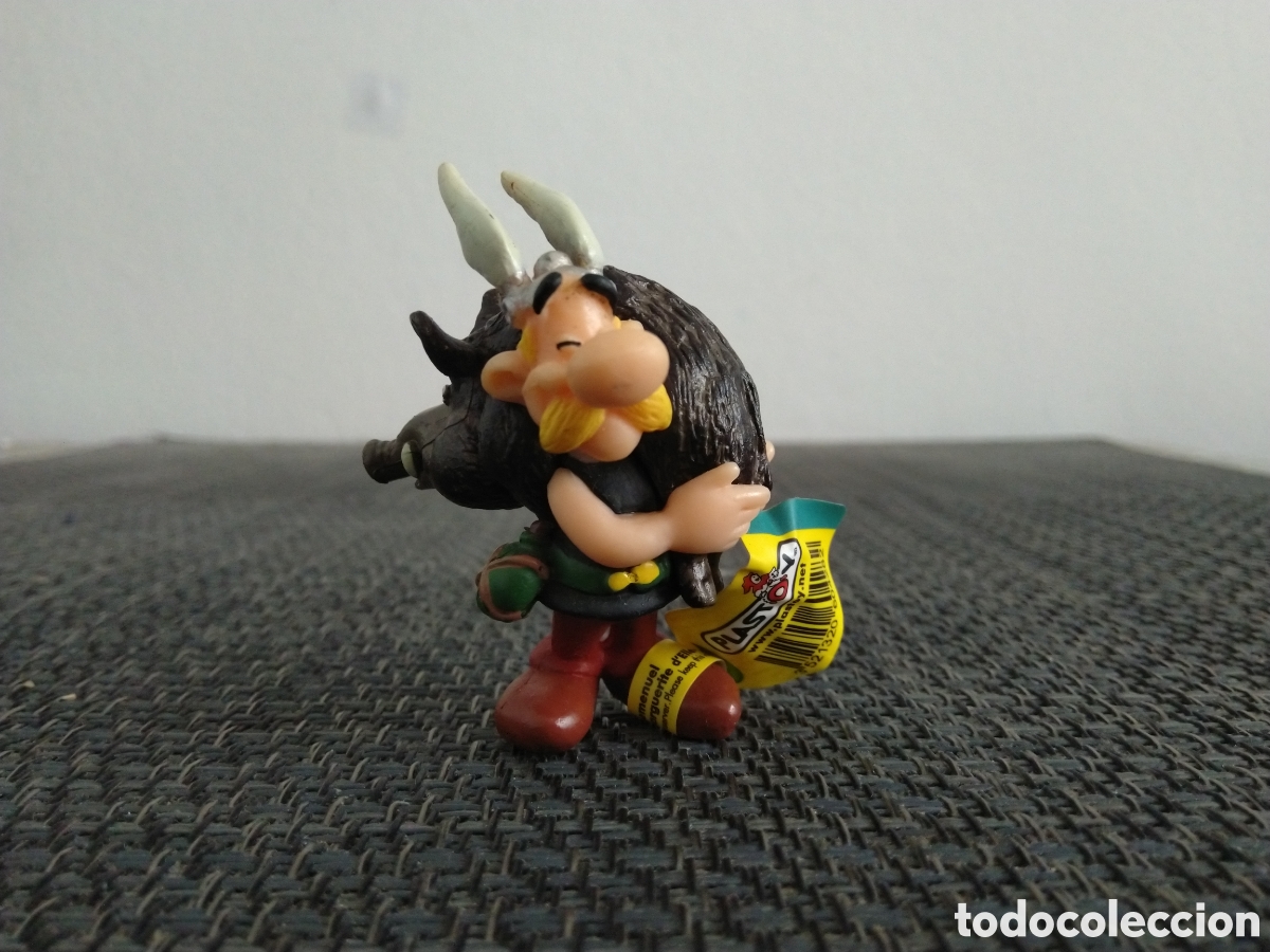 Figuras de Goma y PVC: FIGURA PVC ASTERIX CON JABALI -OBELIX PLASTOY UDERZO GOSCINNY COMICS TEBEOS