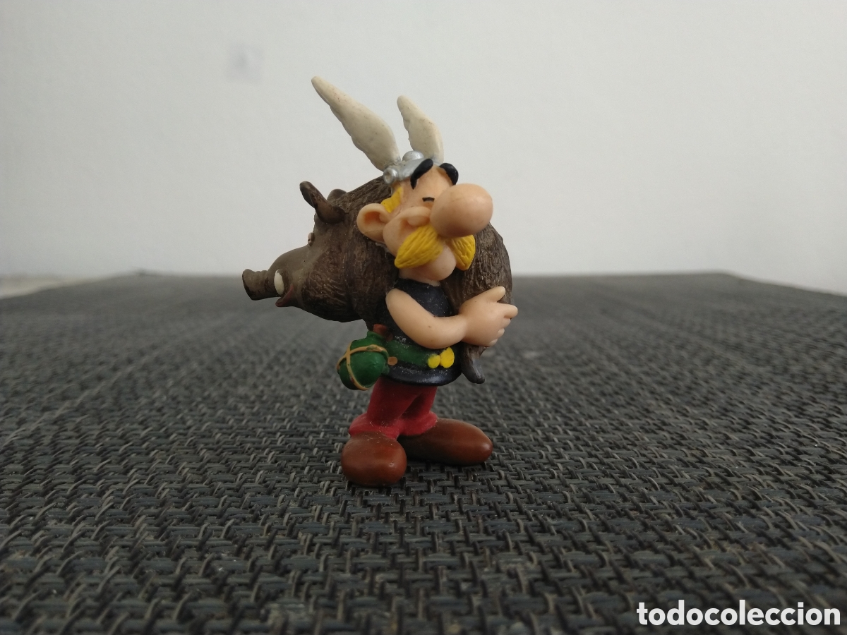 Figuras de Goma y PVC: FIGURA PVC ASTERIX CON JABALI -OBELIX PLASTOY UDERZO GOSCINNY COMICS TEBEOS