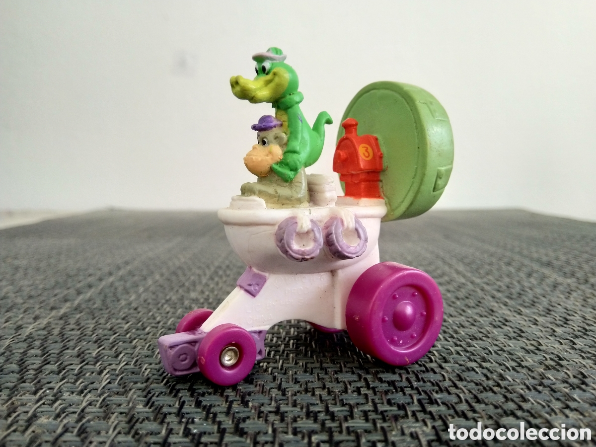 Figuras de Goma y PVC: FIGURA PVC HANNA BARBERA 1990 HBPROD NC DIBUJOS ANIMADOS LAGARTO JUANCHO MAGUILA GORILA COCHE