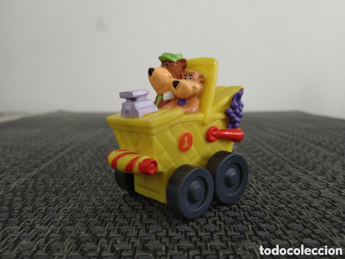 Figuras de Goma y PVC: FIGURA PVC HANNA BARBERA 1990 HBPROD NC DIBUJOS ANIMADOS OSO YOGUI BUBU COCHE PARQUE YELLOWSTONE
