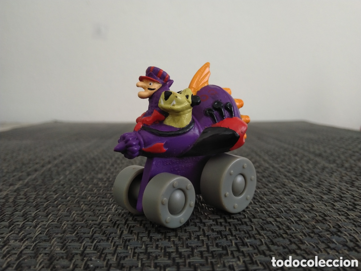 Figuras de Goma y PVC: FIGURA PVC HANNA BARBERA 1990 HBPROD DIBUJOS ANIMADOS PIERRE NODOYUNA PATAN RISITAS DICK DASTARDLY