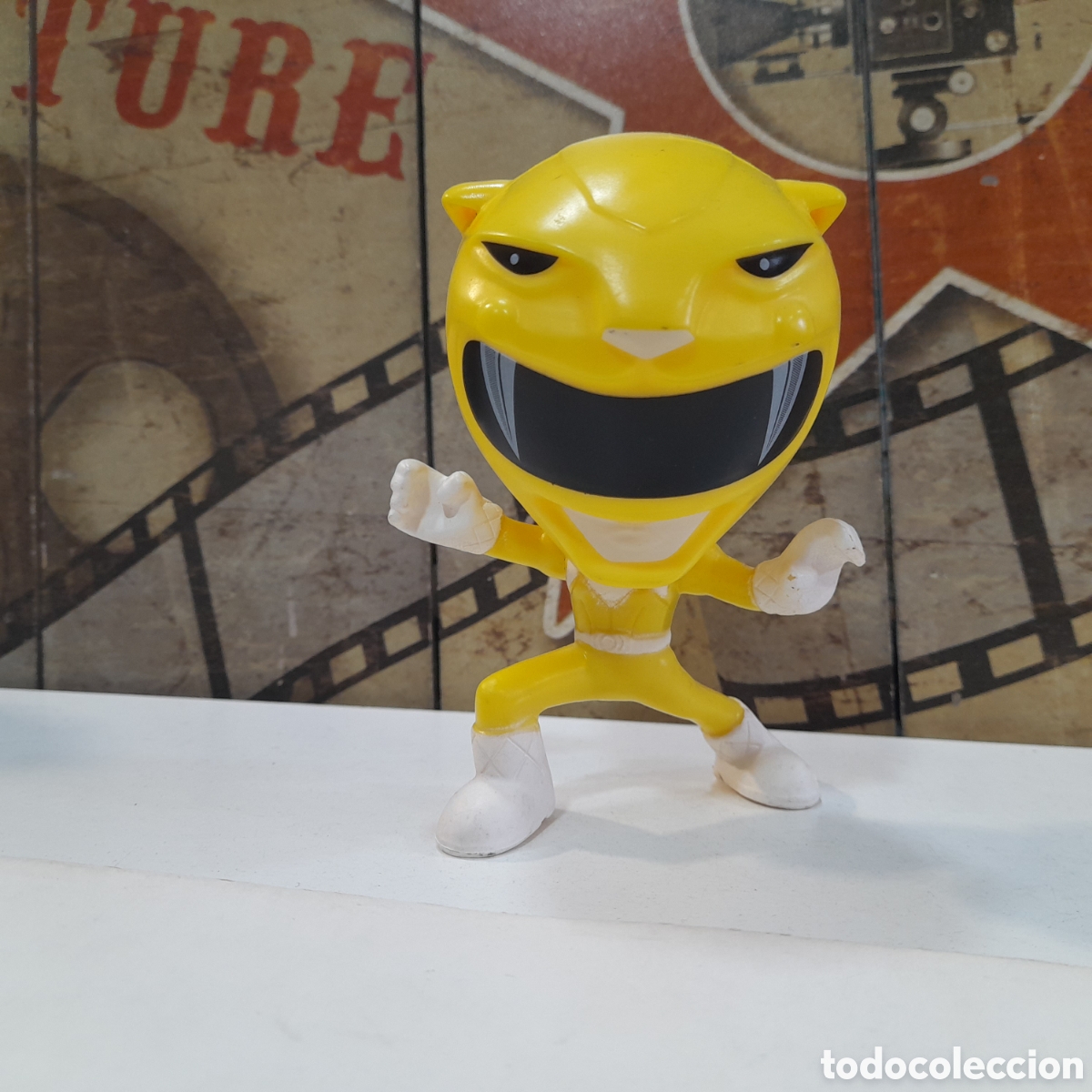 Figuras de Goma y PVC: Figura de los Power Rangers