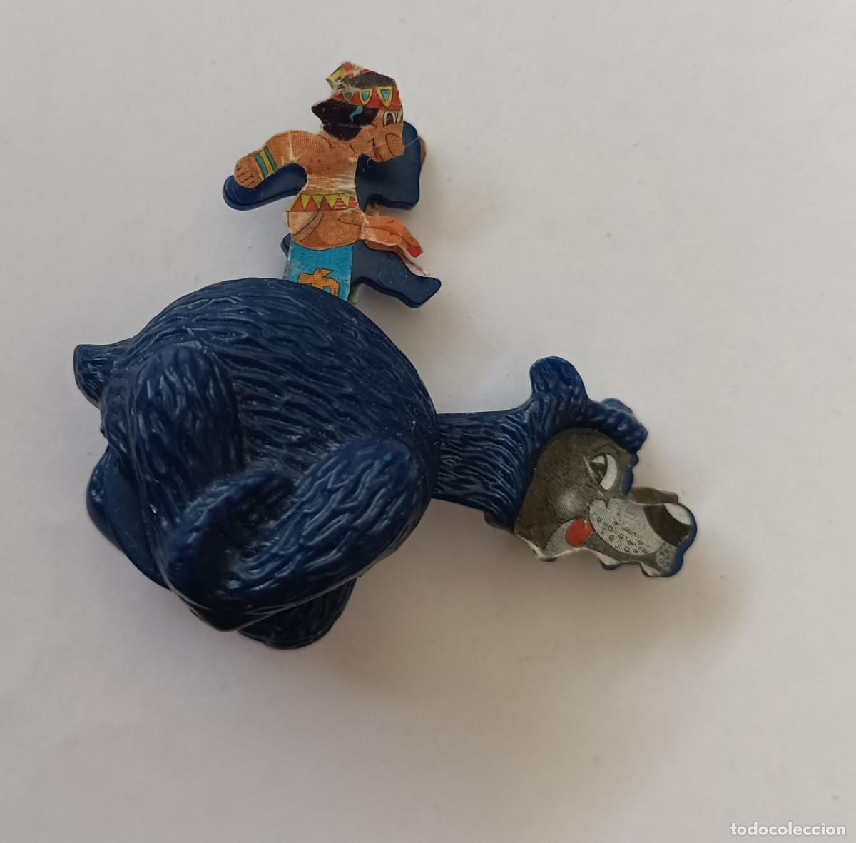 Figuras de Goma Kinder: kinder figura mu&ntilde;eco k 98 K98 117 jinete rodeo oso indio mu&ntilde;equito miniatura figurita