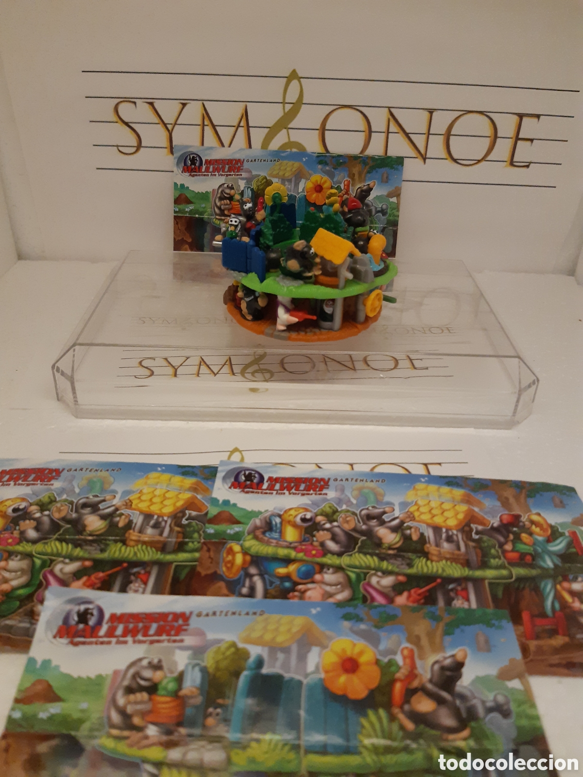 Figuras de Goma Kinder: Serie completa PUZZLE 3D topo misi&oacute;n secreta de Kinder Sorpresa Ferrero