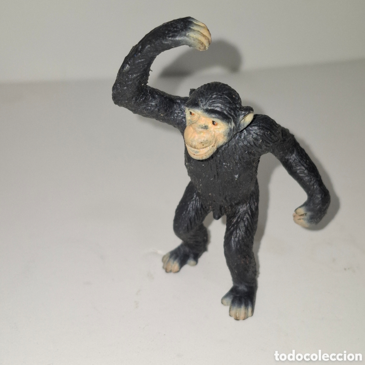 Figuras de Goma y PVC: FIGURA DE PVC MADE IN GERMANY BULLY MONO CHIMPANC&Eacute; SERIE ANIMALES SALVAJES ZOO SAFARI