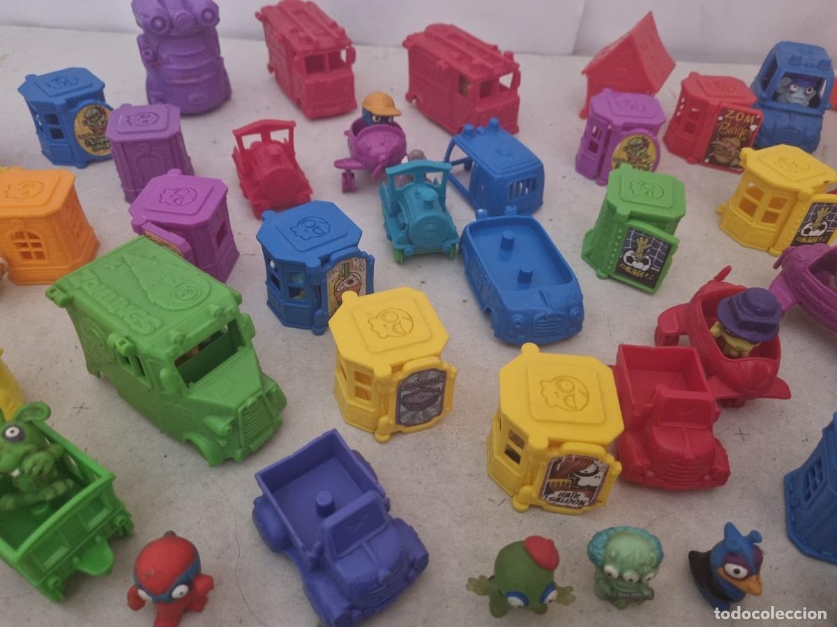 Figuras de goma y PVC: Lote de mu&ntilde;ecos y accesorios zomlings - Foto 18
