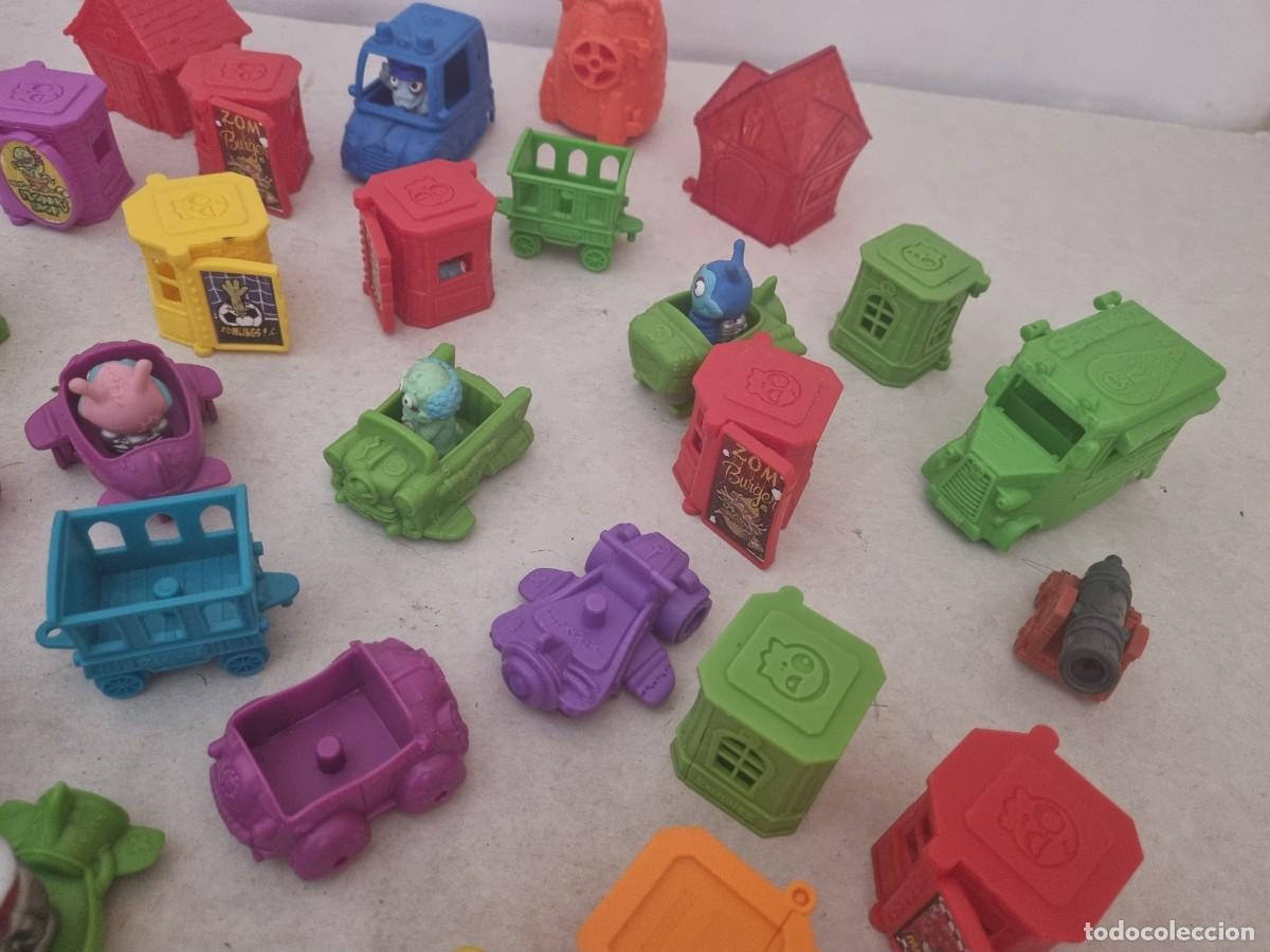 Figuras de goma y PVC: Lote de mu&ntilde;ecos y accesorios zomlings - Foto 21