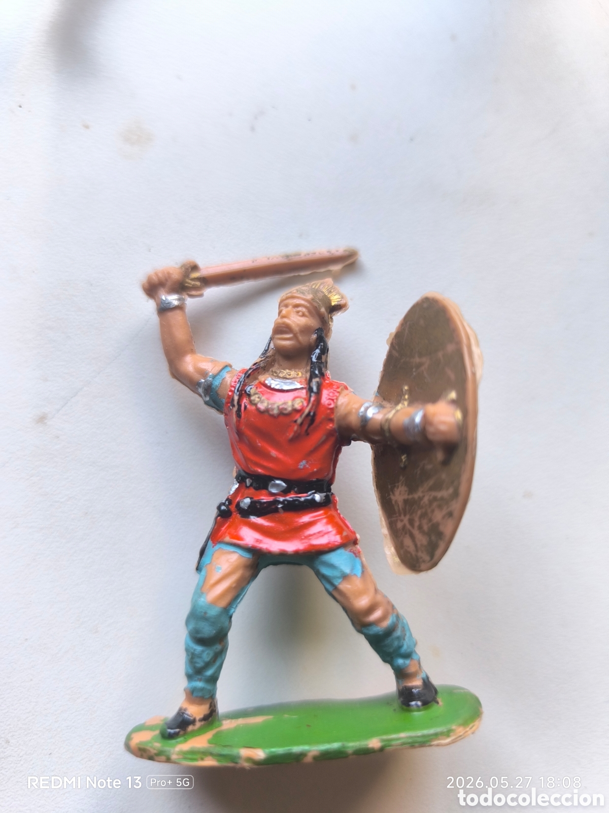 Figuras de Goma y PVC: GUERRERO GALO . FIGURA REAMSA N&ordm; 440 . SERIE GUERREROS GALOS