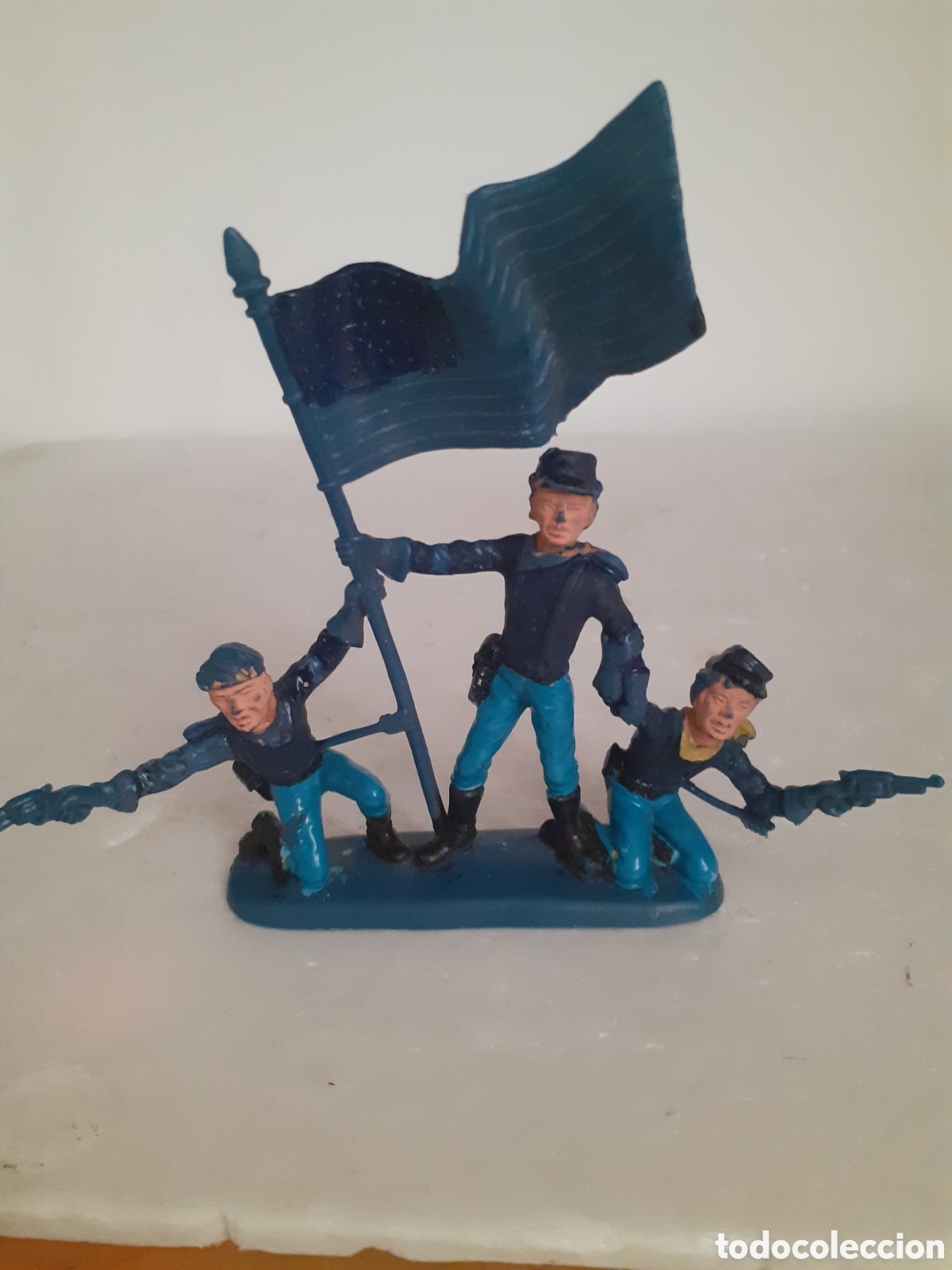 Figuras de Goma y PVC: FIGURAS BATALLA LITTLE BIG HORN PLASTICO ATLANTIC REAMSA,JECSAN
