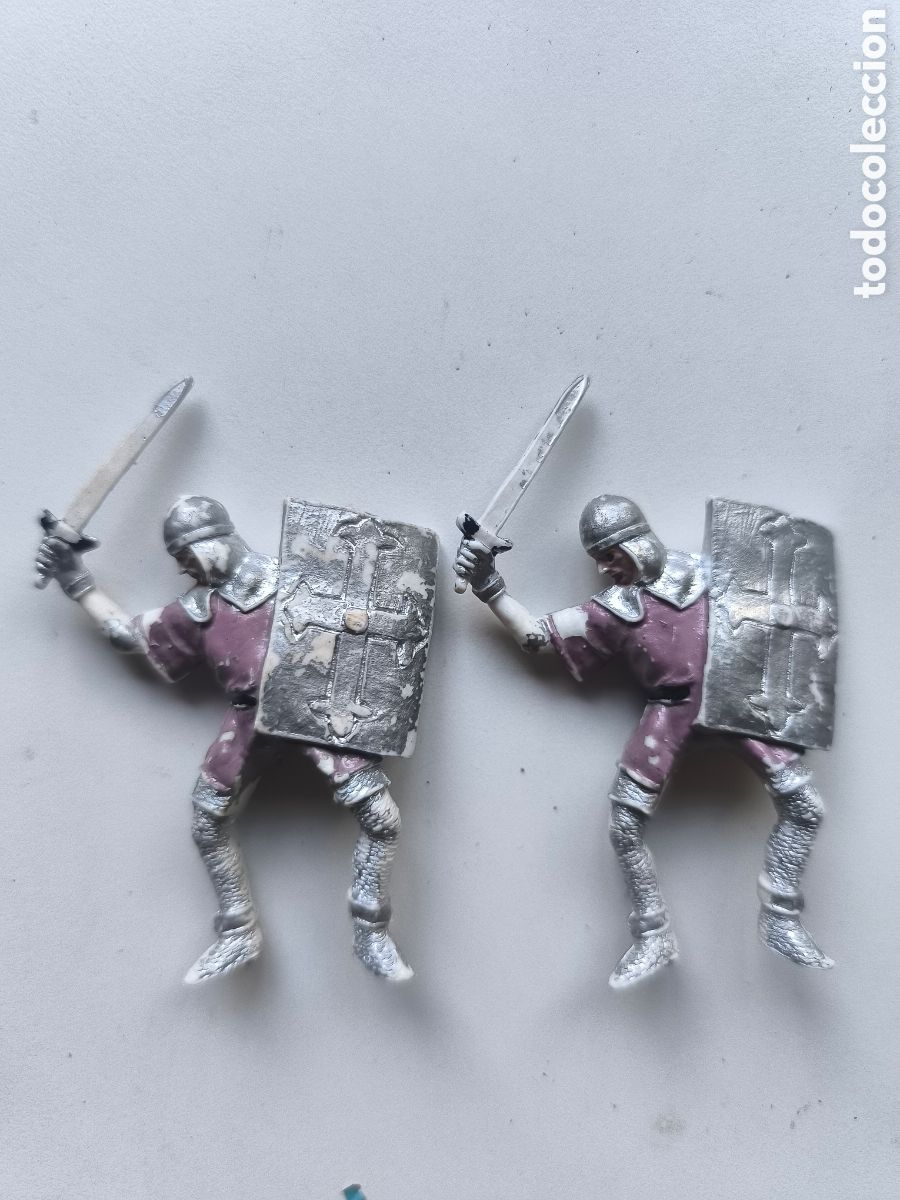 Figuras de Goma y PVC: Guerreros mediavales jecsan?