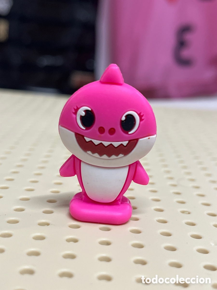 Figuras de Goma Kinder: Figura Baby Shark Rosa (Kinder)