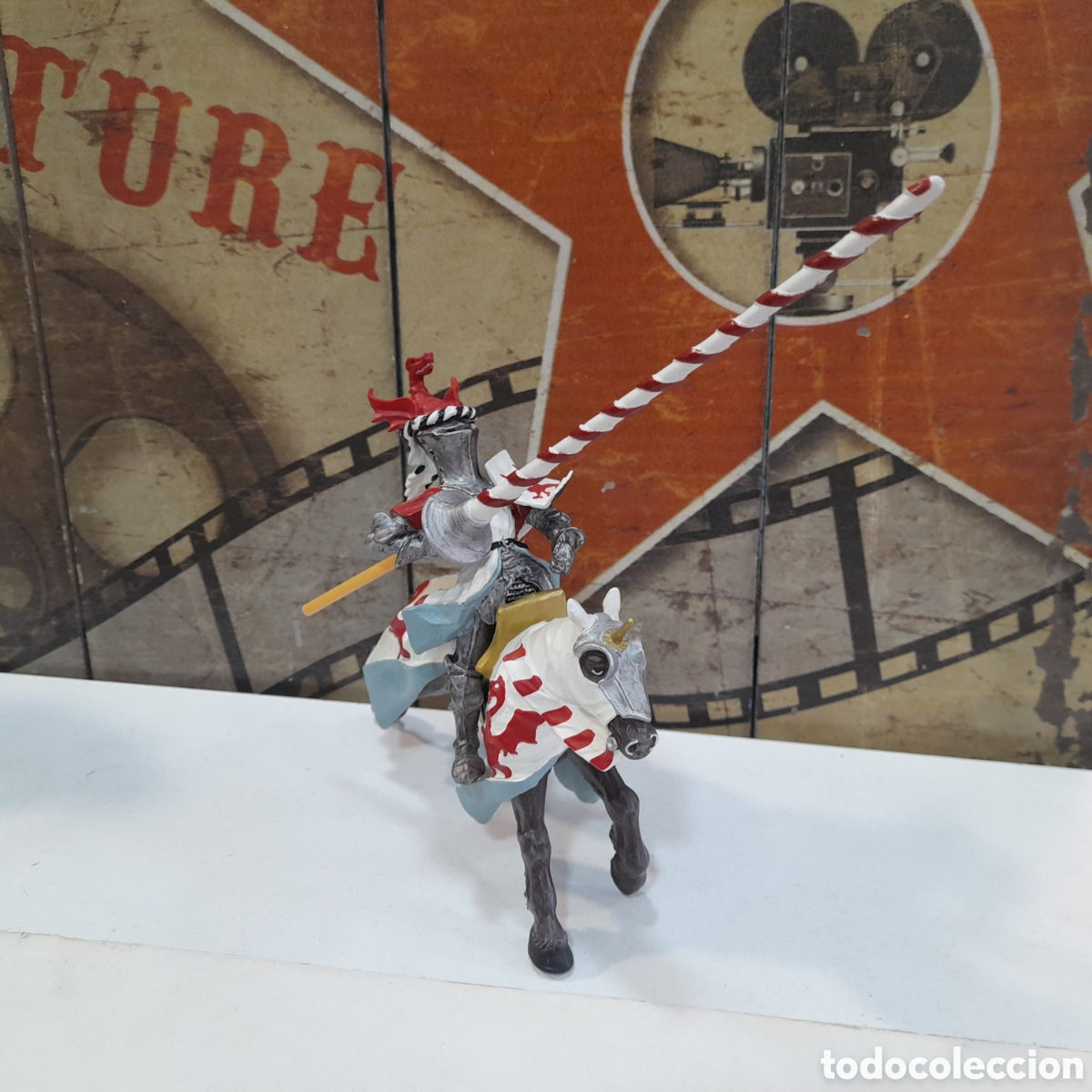 Figurines en Caoutchouc et PVC: Figura de Caballero Medieval