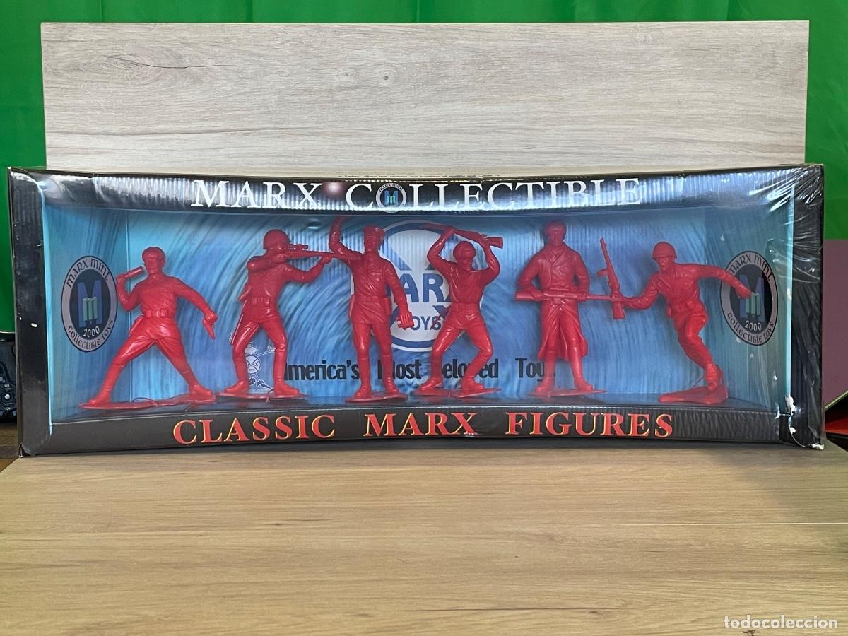 Figuras de Goma y PVC: Soldados Russian Soldiers - World War II Series -Marx Toys Reissue - 6&rdquo; / 15cm - Soldados pl&aacute;stico