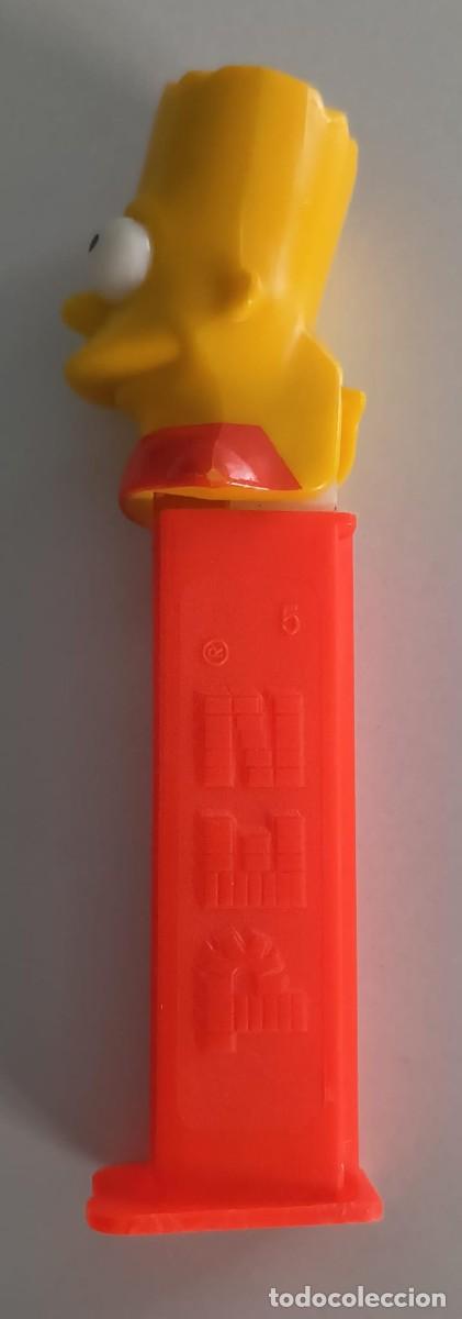 Figuras de goma y PVC dispensador PEZ: PEZ DE BART SIMPSONS - Foto 3