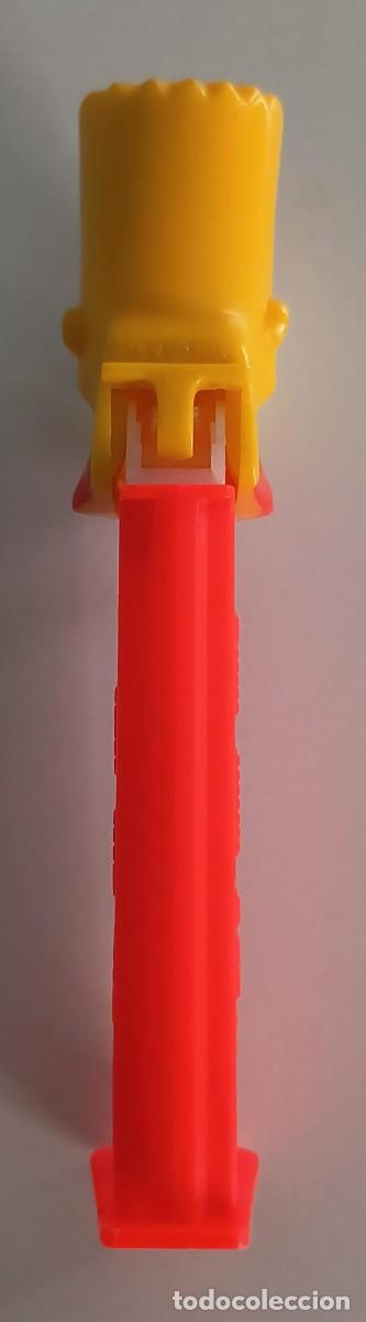 Figuras de goma y PVC dispensador PEZ: PEZ DE BART SIMPSONS - Foto 4