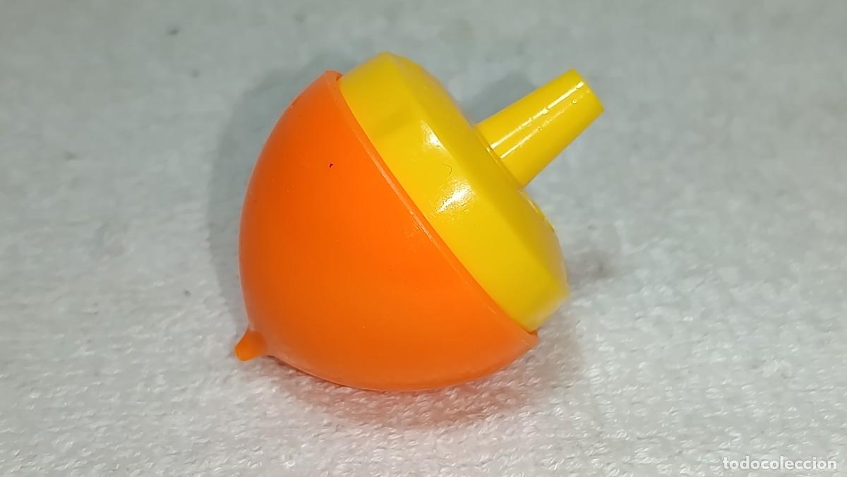 Figuras de Goma y PVC: ANTIGUA PEONZA PIRINDOLA GUARDA CHUPA CHUPS PIRULETAS DE CARAMELOS CERDAN A&Ntilde;OS 90