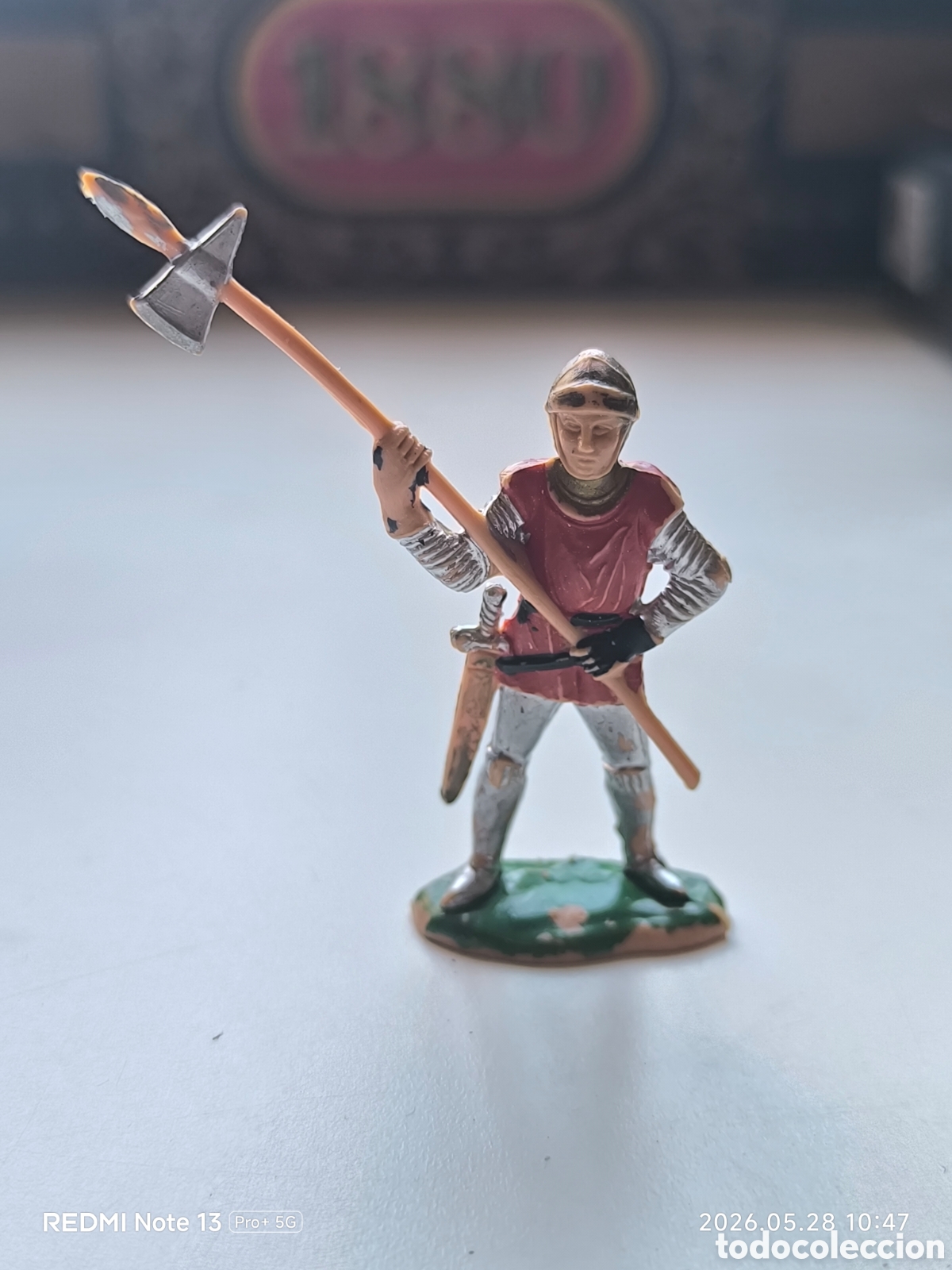 Figuras de Goma y PVC: Guerrero mediaval reamsa 117