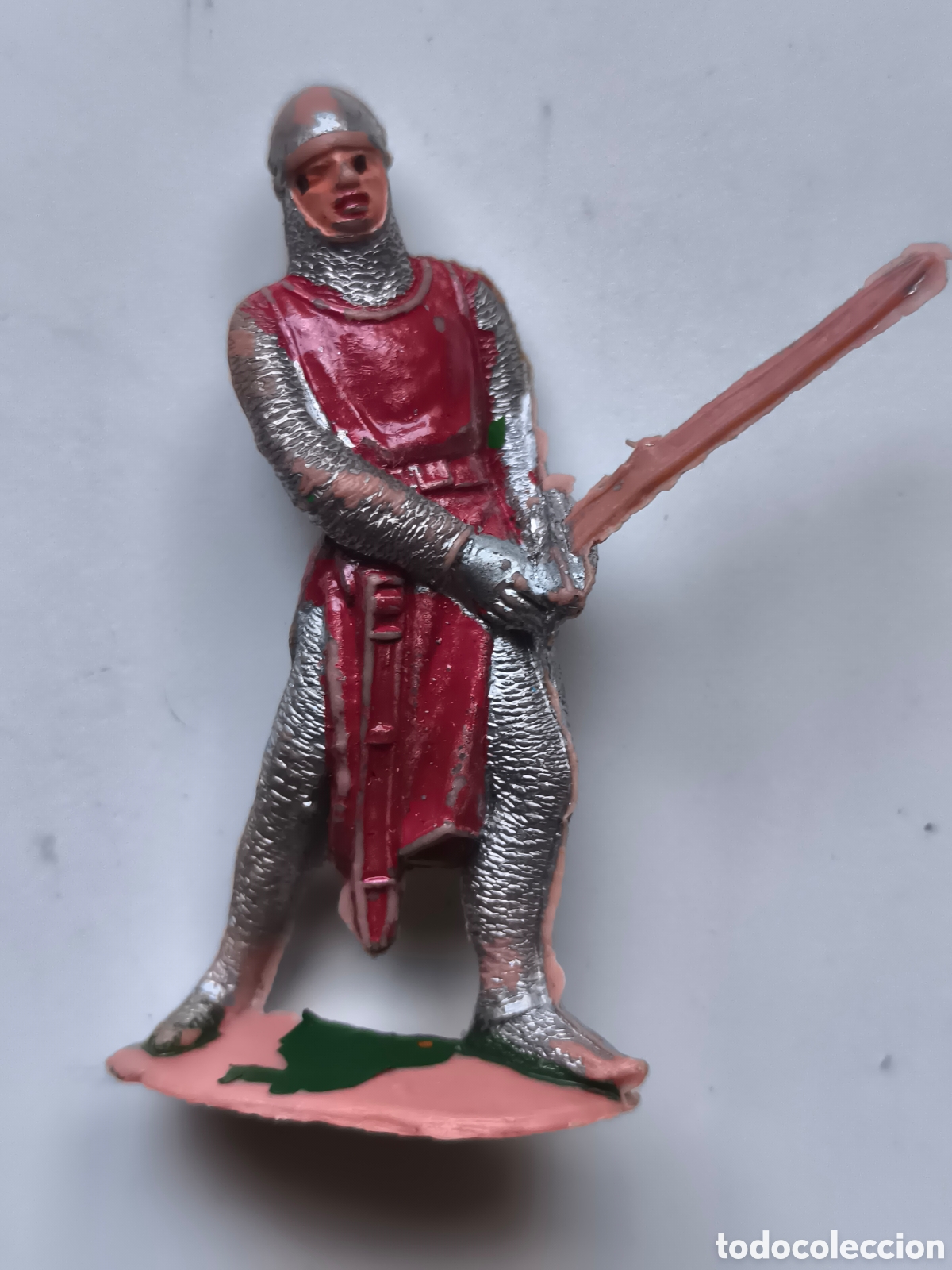 Figuras de Goma y PVC: Guerrero mediaval jecsan serie cruzados