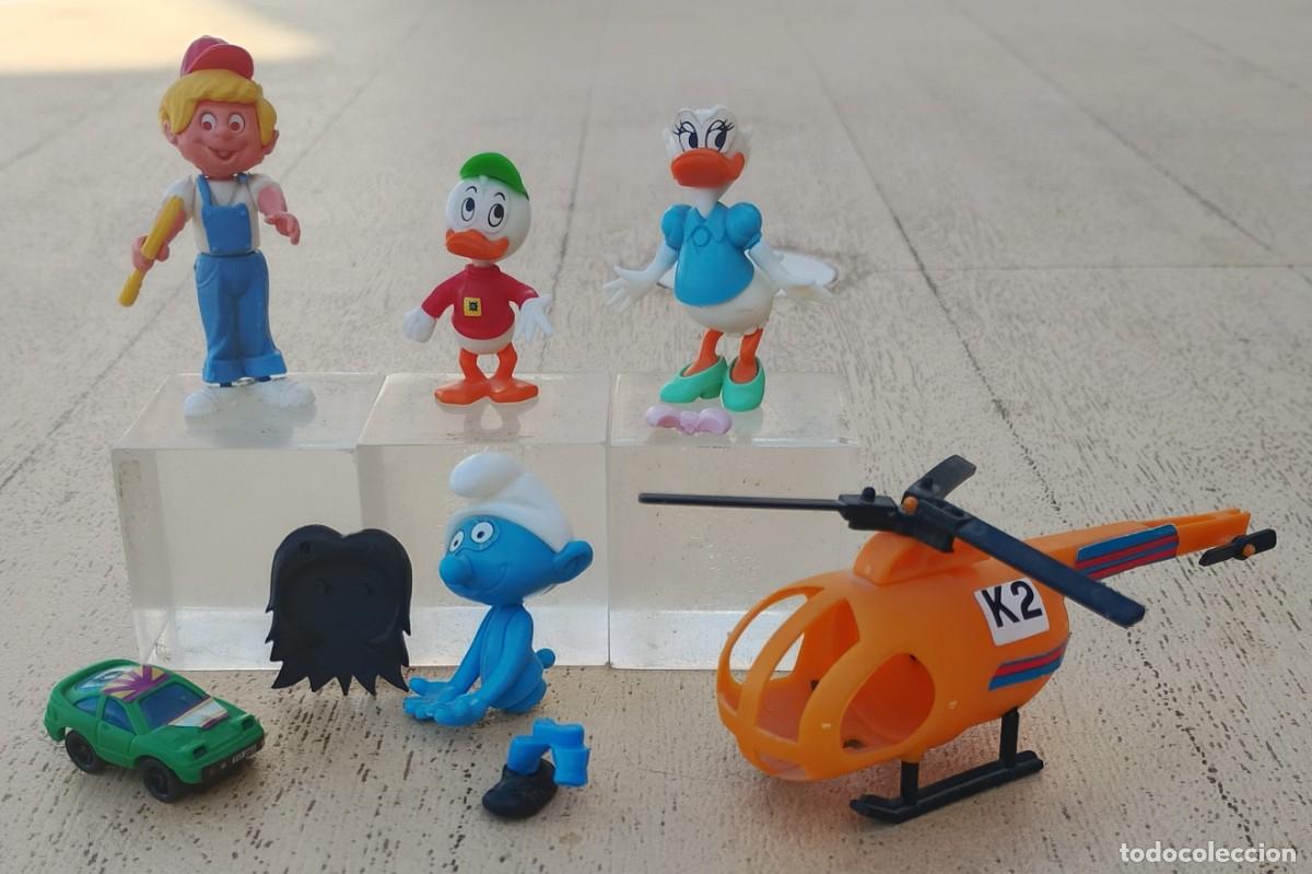 Figuras de Goma Kinder: Lote de Figuras y Piezas de Kinder para Completar o Reparar