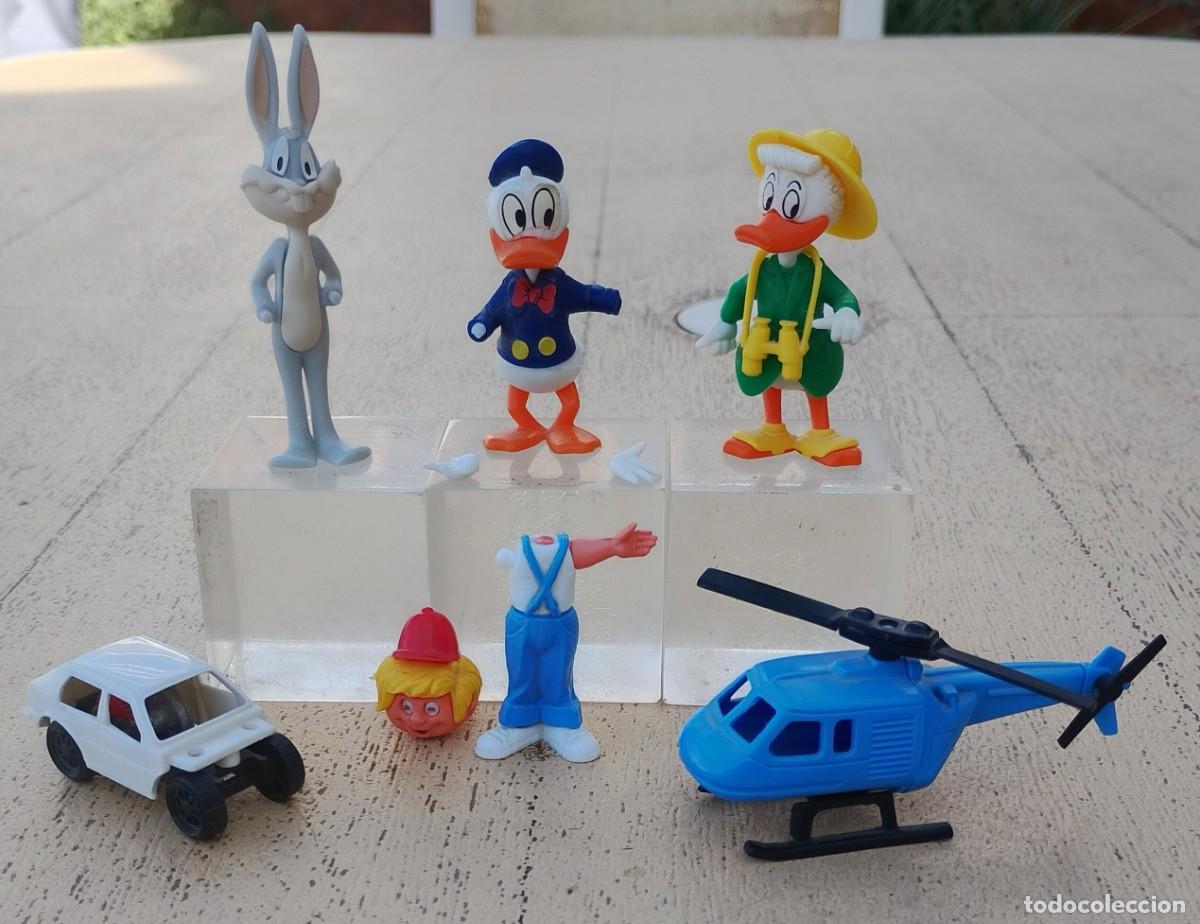 Figuras de Goma Kinder: Lote de Figuras y Piezas de Kinder para Completar o Reparar