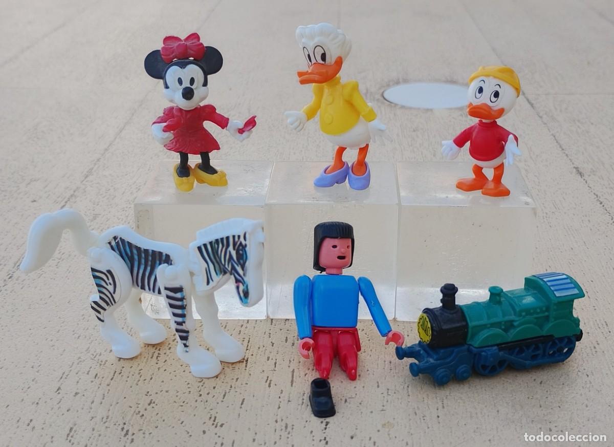 Figuras de Goma Kinder: Lote de Figuras y Piezas de Kinder para Completar o Reparar