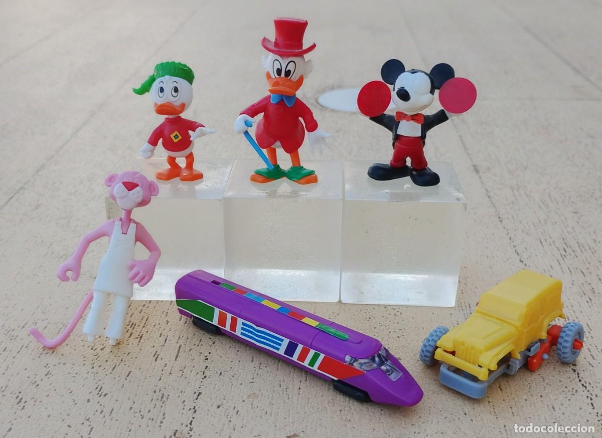 Figuras de Goma Kinder: Lote de Figuras y Piezas de Kinder para Completar o Reparar
