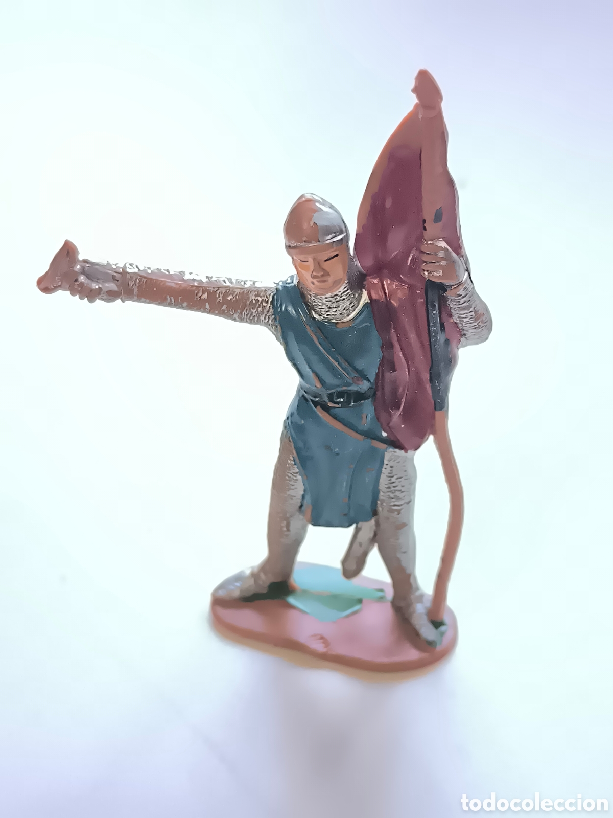 Gummi- und PVC-Figuren: Guerrero mediaval jecsan serie cruzados