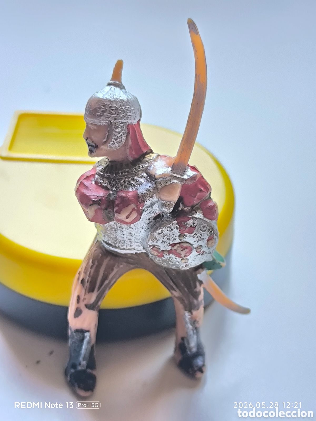 Figuras de Goma y PVC: FIGURA SOLDADO SARRACENO JECSAN CRUZADAS
