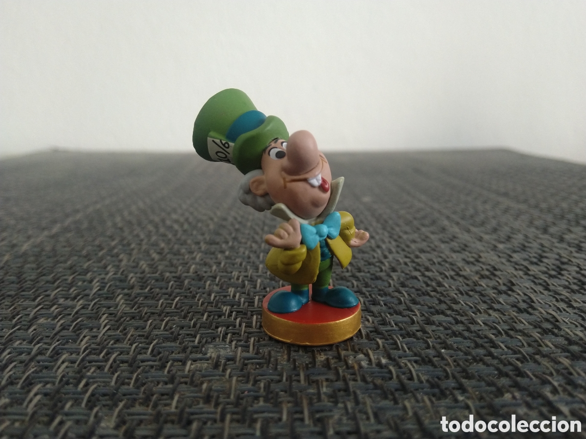 Figuras de Goma y PVC: FIGURA PVC ALICIA EN EL PAIS DE LAS MARAVILLAS WALT DISNEY SOMBRERERO LOCO ALICE IN WONDERLAND 4CM