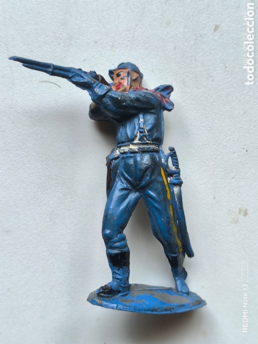 Figuras de Goma y PVC: Soldado conferedado pech&comansi no se sujeta de pie