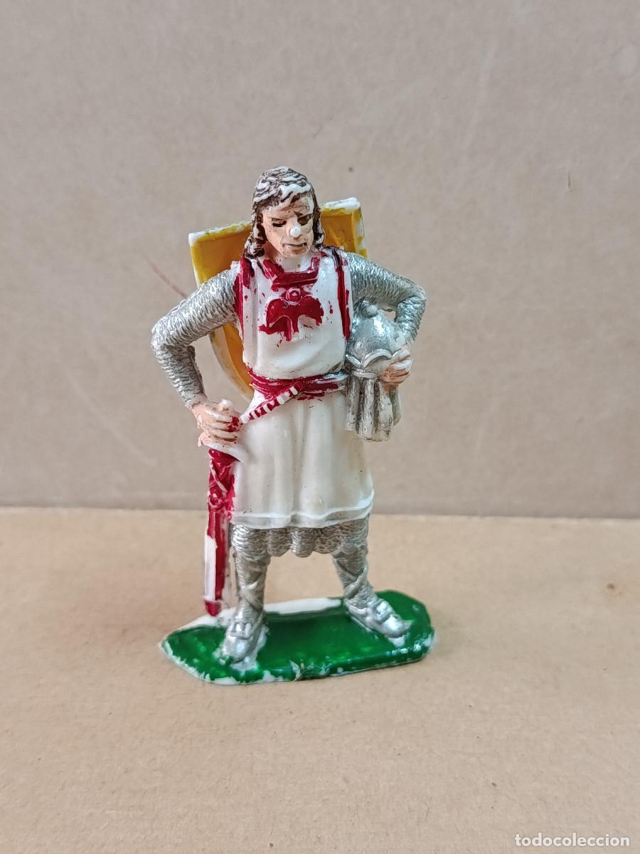 Figure di Gomma e PVC: FIGURA DE PL&Aacute;STICO CABALLERO MEDIEVAL COMANSI