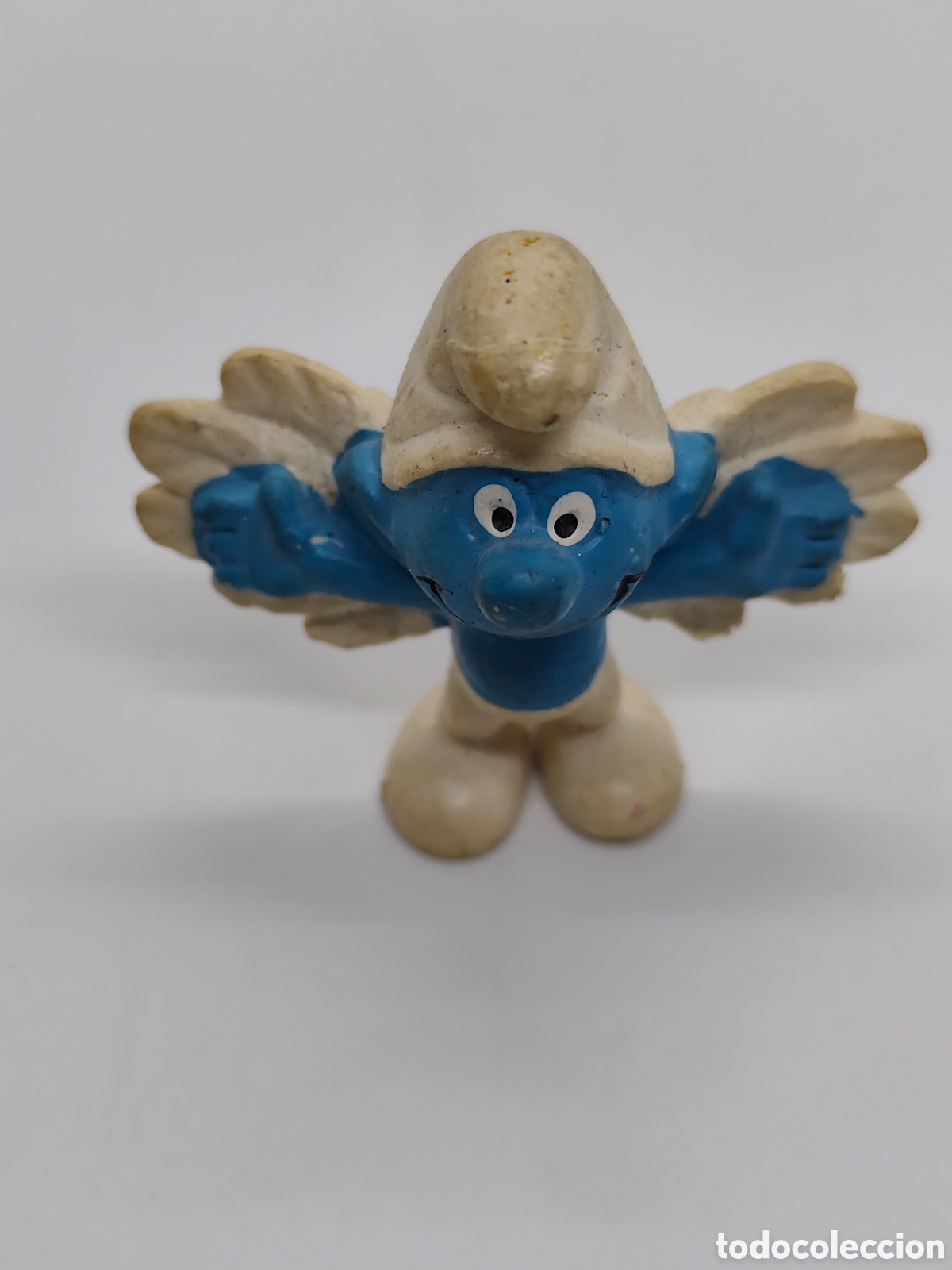 Figuras de Goma y PVC: Figura Bully Peyo - pitufo - Germany