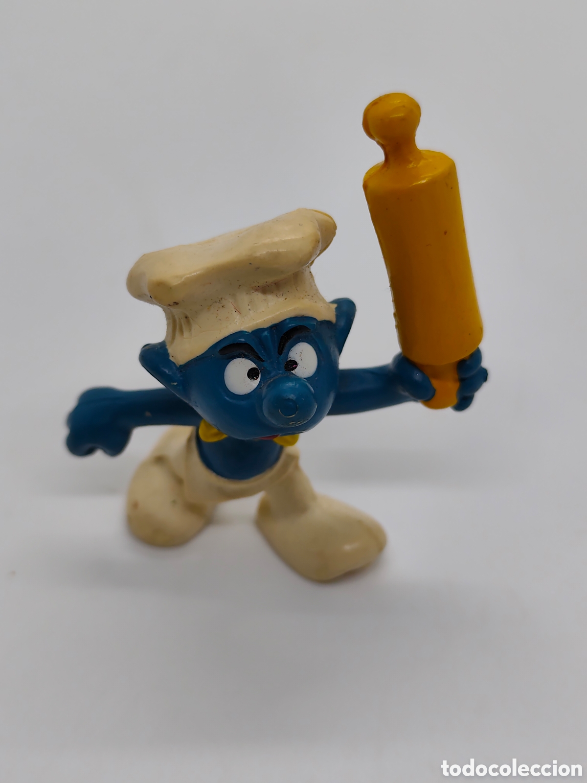 Figuras de Goma y PVC: Figura Bully Peyo - pitufo Germany