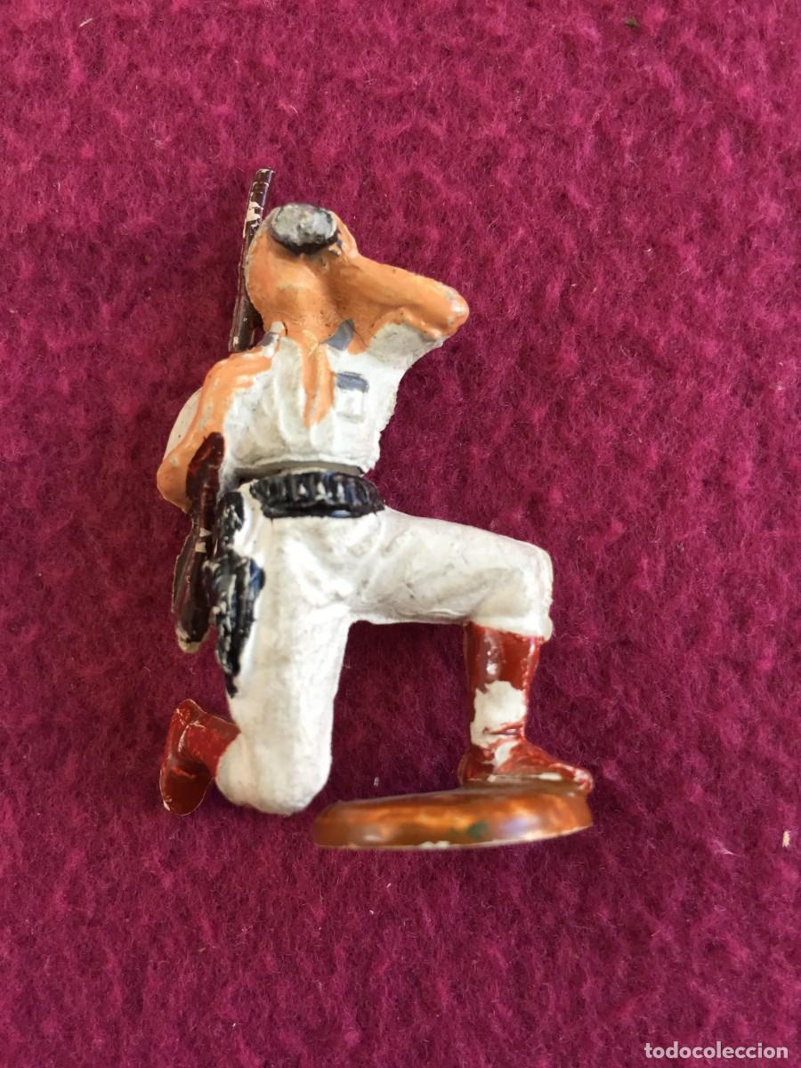 Figuras de Goma y PVC: Figura serie Canada, Esquiadores o Polar de Goma, Fabricado por Gama, A&ntilde;o 1950
