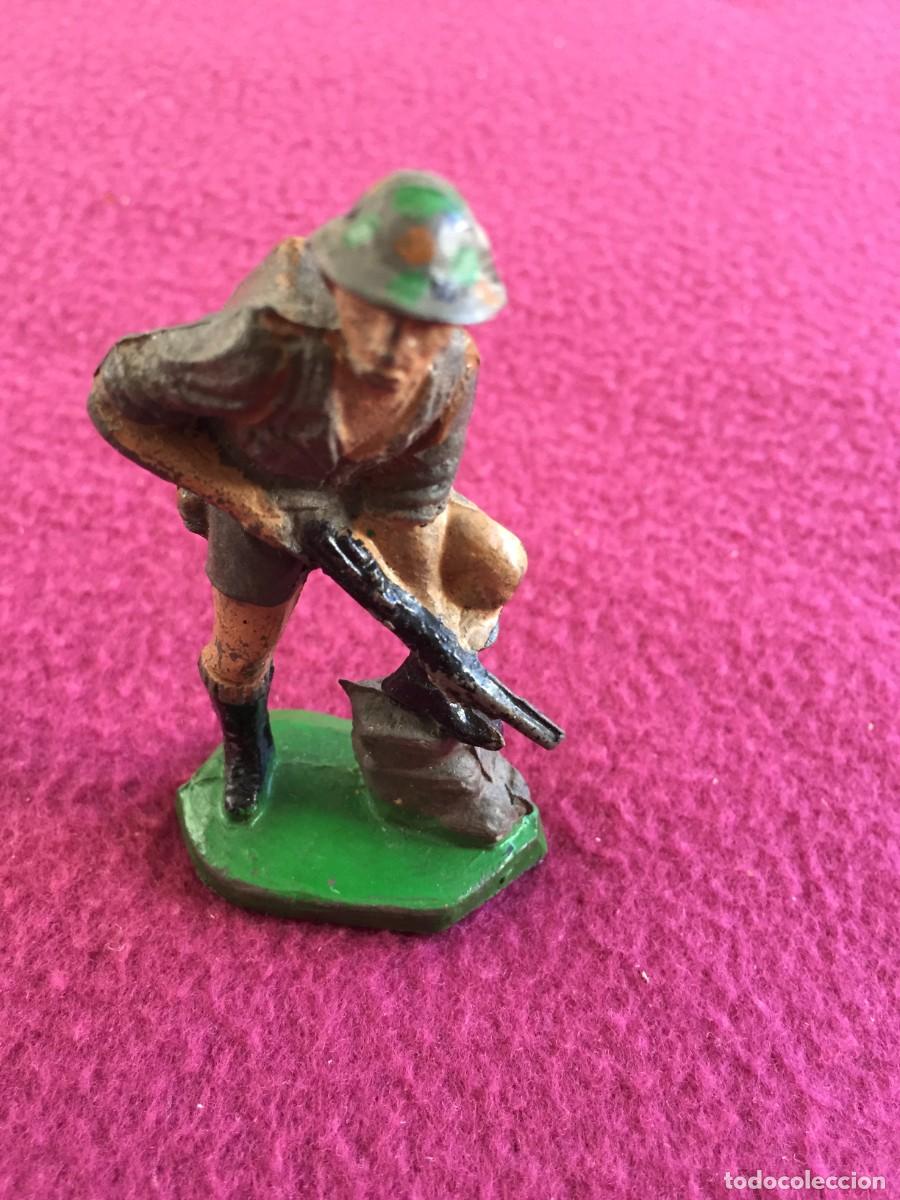Figuras de Goma y PVC: FIGURA SOLDADO INGLES BRITANICO PECH,REAMSA,JECSAN